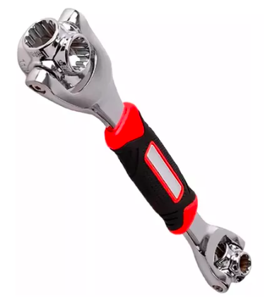 Llave Inglesa Multiusos 48 En 1-Giratoria 360º